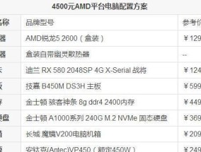 最新5000元左右电脑配置推荐（升级你的电脑体验）