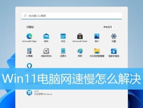 电脑网速慢的原因与解决方法（深入分析电脑网速慢的常见问题及解决方案）
