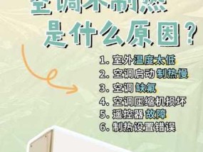 空调不制冷？找出原因并解决空调不冷的问题