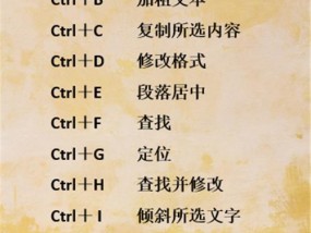 电脑按键功能图解使用说明（轻松掌握电脑按键操作技巧）