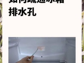 冰箱冷藏室排水孔堵塞的疏通方法（轻松解决冰箱冷藏室排水孔堵塞问题）