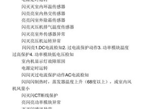 美的空调故障代码E2的原因和解决办法（了解E2故障代码）