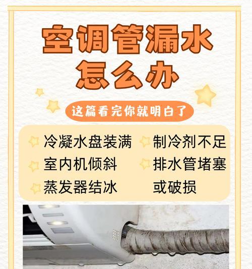 空调内漏水怎么处理？快速解决方法有哪些？  第1张