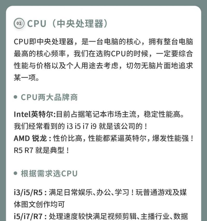 买电脑时怎么看懂规格配置？  第1张