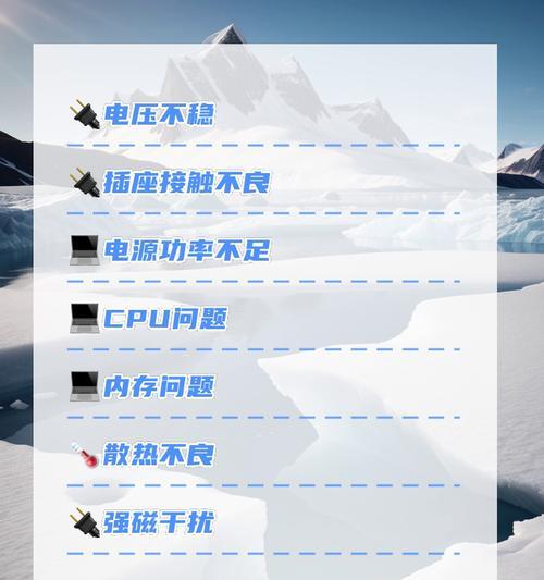电脑突然关机且伴有大响声是什么原因？如何处理？  第1张