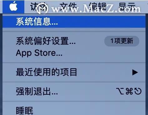 如何查看苹果笔记本的型号信息？步骤是什么？  第3张