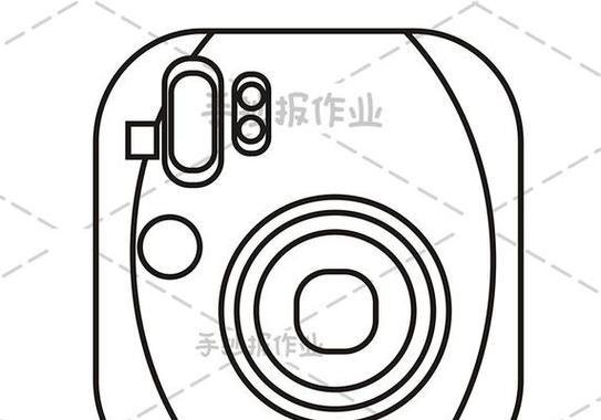 简笔数码相机图片怎么画？画出相机的步骤是什么？  第2张